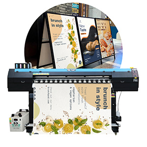 Cheap Price 1.9m Wide Format Double XP600 Eco Solvent Printer