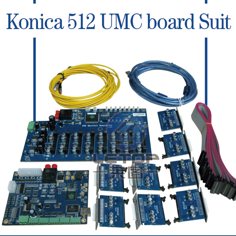 Original Printing Machinery Parts One Set Konica Umc 512 Board Suit