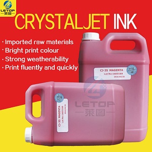 5 Liters Crystaljet CJ-35 Digital Printing Ink For SPT 510 Printhead