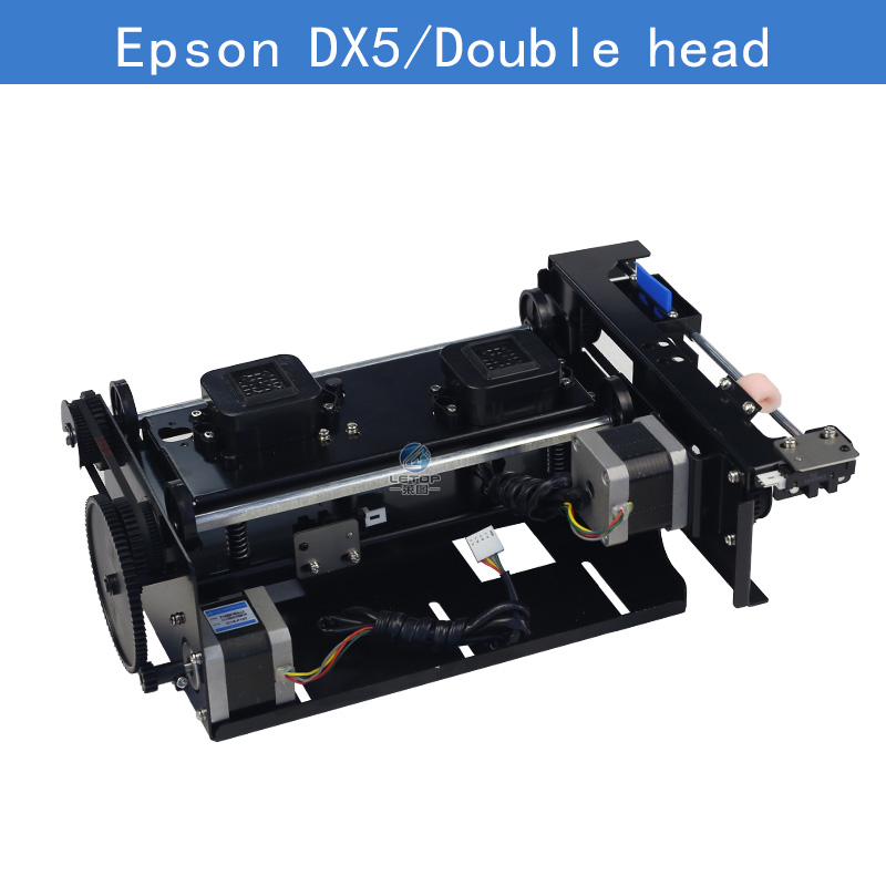 DX5 Double Printheads Cleaning Station Cap Assembly For Format Printer