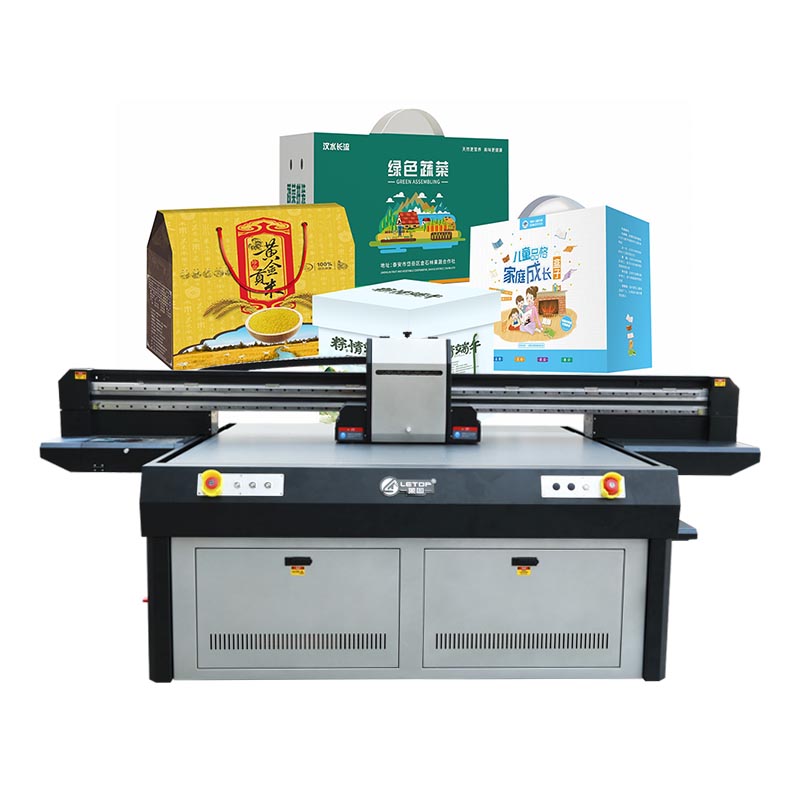 Letop 1612 format uv flatbed printer GN5 GN6 I3200 Printhead Glass Acrylic KT PVC Board flatbed printing machine