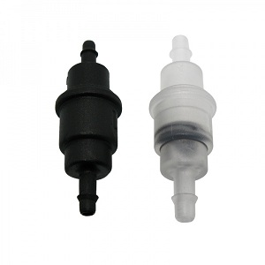 Large Format Printer Spare Parts 4MM 6MM Black And White Plastic One Way Valve