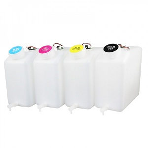 Eco Solvent Inkjet Printing Machine 5L Ink Cartridge Ink Sub-tank