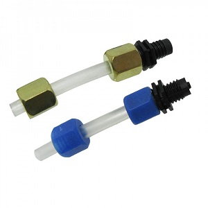 Inkjet Printer Spare Parts Ink Damper Tube Plastic And Copper Adapter Connetor