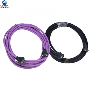 High Density 2M 4M 6M 9M 14Pin Copper Main Board LVDS Purple Cheap Data Cable