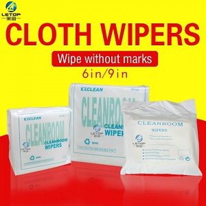 6x6 9x9 Microdenier Wipers Polyester Cleaning DustClean Room Dry Cloth Wipers