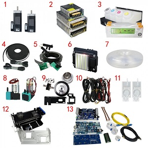 Format Prining Machine Parts Honson DX5 XP600 I3200 Double Print Heads Upgrade Kit Conversion Board