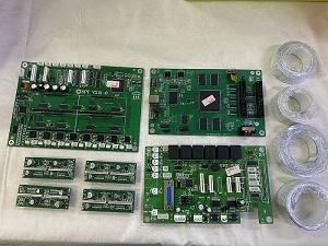 Zhongye Infiniti Crystaljet Solvent Inkjet Printer 8 Heads Modification Kit Seiko Mainboard